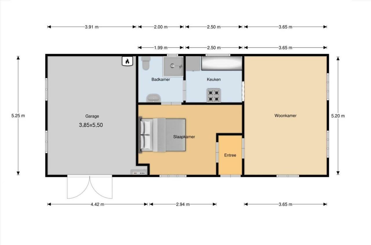 Sluizeweidje Texel Villa Den Burg Eksteriør billede